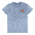 Honda Monkey 125 Round Neck Short Sleeves Embroidery Denim T-Shirt - StickerBao Wheel Sticker Store