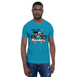 TIME TO RIDE Monkey 125 Graphic Printed Round Neck Short Sleeves Unisex T-Shirt - StickerBao Wheel Sticker Store