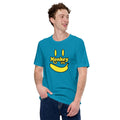 Monkey 125 Yellow Banana Big Smiley Face Unisex Short Sleeves Casual T-Shirt - StickerBao Wheel Sticker Store