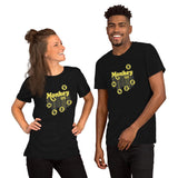 Monkey125 Money & Coin Female & Male Couple T-Shirt - StickerBao Wheel Sticker Store