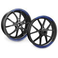 17 inch Rim Wheel Stickers ROBOTIC01 2-Piece Decal | For Kawasaki ER650 EN-6N ER-6F Concours 14 StickerBao