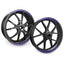 17 inch Rim Wheel Stickers ROBOTIC01 2-Piece Decal | For Kawasaki ER650 EN-6N ER-6F Concours 14 StickerBao
