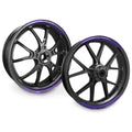 17 inch Rim Wheel Stickers ROBOTIC01 2-Piece Decal | For Kawasaki ER650 EN-6N ER-6F Concours 14 StickerBao