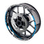 Universal 17 inch Motorcycle GP09 Platinum Inner Edge Rim Sticker Racing Rim Wheel Decal For Aprilia - StickerBao Wheel Sticker Store