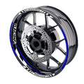 Universal 17 inch Motorcycle GP09 Platinum Inner Edge Rim Sticker Racing Rim Wheel Decal For Aprilia - StickerBao Wheel Sticker Store