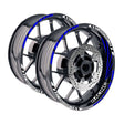 StickerBao Blue 17 inch GP10 Platinum Inner Edge Rim Sticker Universal Motorcycle Rim Wheel Decal Racing For Yamaha