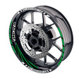 17 inch GP10 Platinum Inner Edge Rim Sticker Universal Motorcycle Rim Wheel Decal Racing For Honda - StickerBao Wheel Sticker Store