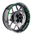 Universal 17 inch Motorcycle GP11 Platinum Inner Edge Rim Sticker Racing Rim Wheel Decal For Suzuki - StickerBao Wheel Sticker Store