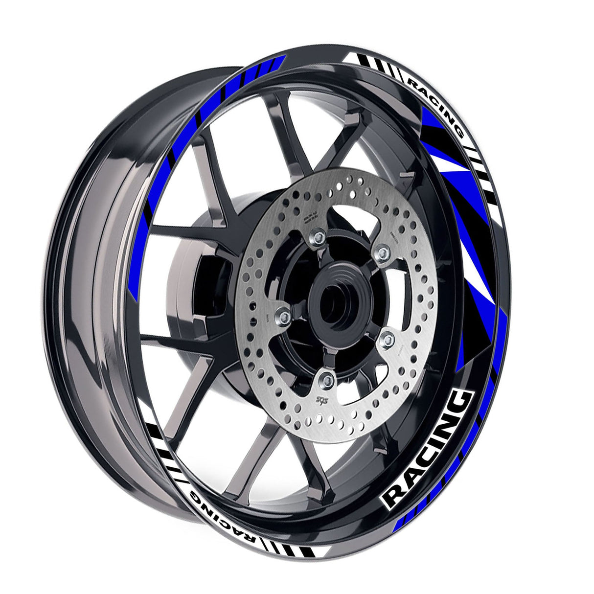 GP12 Platinum Inner Edge Rim Sticker Universal Motorcycle 17 inch Rim Wheel Decal Racing For Honda - StickerBao Wheel Sticker Store