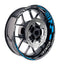 Universal 17 inch Motorcycle GP14 Platinum Inner Edge Rim Sticker Racing Rim Wheel Decal For Kawasaki - StickerBao Wheel Sticker Store