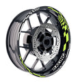 Universal 17 inch Motorcycle GP14 Platinum Inner Edge Rim Sticker Racing Rim Wheel Decal For Kawasaki - StickerBao Wheel Sticker Store