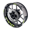 Universal 17 inch Motorcycle GP16 Platinum Inner Edge Rim Sticker Racing Rim Wheel Decal For Yamaha - StickerBao Wheel Sticker Store
