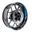 Universal 17 inch Motorcycle GP17 Platinum Inner Edge Rim Sticker Racing Rim Wheel Decal For Aprilia - StickerBao Wheel Sticker Store