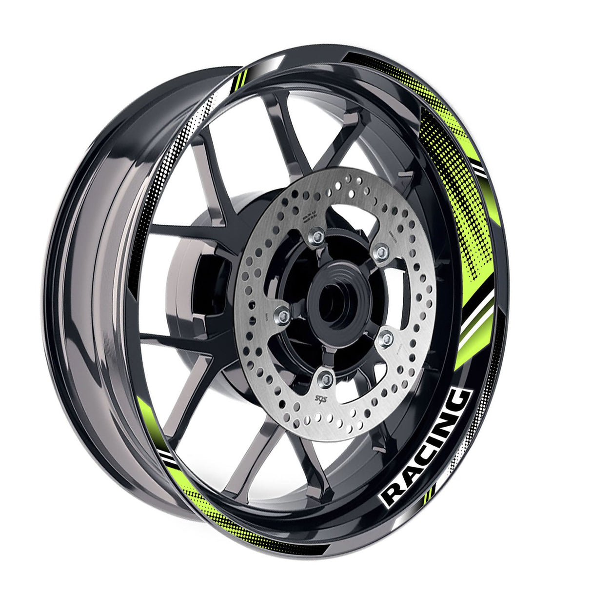 GP17 Platinum Inner Edge Rim Sticker Universal Motorcycle 17 inch Rim Wheel Decal Racing For Suzuki - StickerBao Wheel Sticker Store