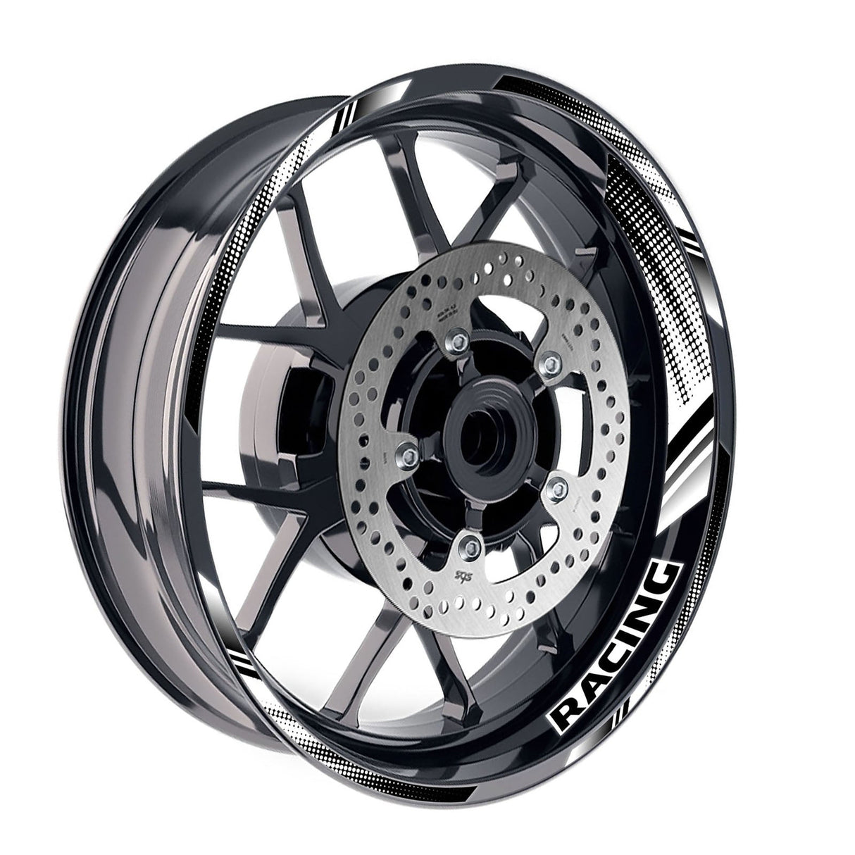 GP17 Platinum Inner Edge Rim Sticker Universal Motorcycle 17 inch Rim Wheel Decal Racing For Suzuki - StickerBao Wheel Sticker Store