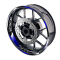 GP18 Platinum Inner Edge Rim Sticker Universal Motorcycle 17 inch Rim Wheel Decal Racing For Ducati - StickerBao Wheel Sticker Store