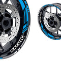 GP19 Platinum Inner Edge Rim Sticker Universal Motorcycle 17 inch Rim Wheel Decal Racing For Aprilia - StickerBao Wheel Sticker Store