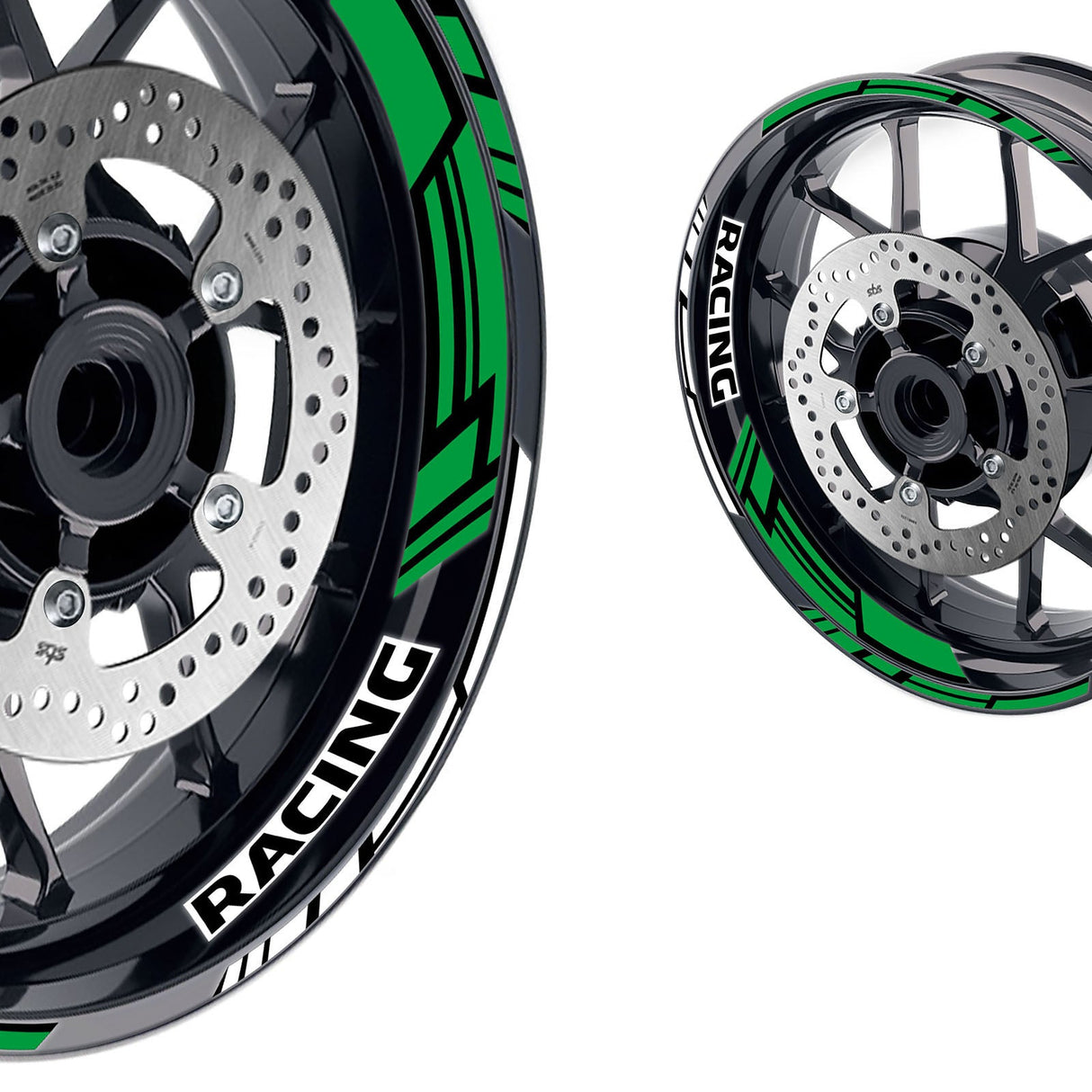 GP19 Platinum Inner Edge Rim Sticker Universal Motorcycle 17 inch Rim Wheel Decal Racing For Ducati - StickerBao Wheel Sticker Store