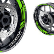 GP19 Platinum Inner Edge Rim Sticker Universal Motorcycle 17 inch Rim Wheel Decal Racing For Kawasaki - StickerBao Wheel Sticker Store