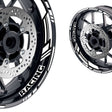 17 inch GP19 Platinum Inner Edge Rim Sticker Universal Motorcycle Rim Wheel Decal Racing For Yamaha - StickerBao Wheel Sticker Store