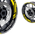 Universal 17 inch Motorcycle GP19 Platinum Inner Edge Rim Sticker Racing Rim Wheel Decal For Ducati - StickerBao Wheel Sticker Store
