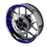 For Ducati 899 Panigale Logo MOTO 17 inch Rim Wheel Stickers GP01 Racing Check.