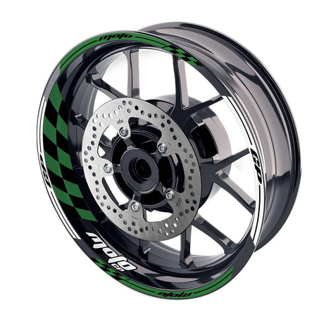 For Honda CBR650F Logo MOTO 17 inch Rim Wheel Stickers GP01 Racing Check.