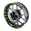 StickerBao Blue Universal 17 inch Motorcycle GP01 Platinum Inner Edge Rim Sticker Check Rim Wheel Decal For For Aprilia