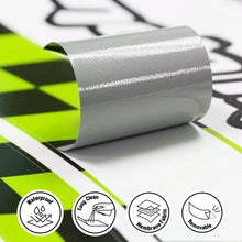 Load image into Gallery viewer, For Kawasaki ZX10R Ninja Logo MOTO 17&#39;&#39; Rim Wheel Stickers GP01 Racing Check.
