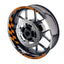 StickerBao Light Green 17 inch GP01 Platinum Inner Edge Rim Sticker Universal Motorcycle Rim Wheel Decal Check For Kawasaki