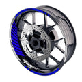 StickerBao Blue 17 inch GP02 Platinum Inner Edge Rim Sticker Universal Motorcycle Rim Wheel Decal Stripes For Yamaha