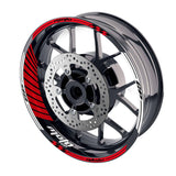 For Ducati SUPERSPORT S Logo MOTO 17 inch Rim Wheel Stickers GP02 Stripes.