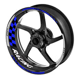StickerBao Blue 17 inch GP03 Platinum Inner Edge Rim Sticker Universal Motorcycle Rim Wheel Decal Racing For Aprilia