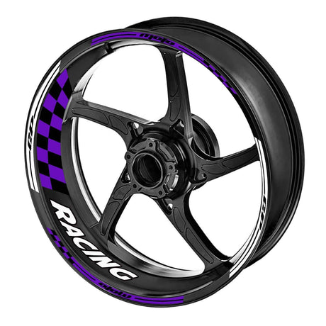 StickerBao Purple 17 inch GP03 Platinum Inner Edge Rim Sticker Universal Motorcycle Rim Wheel Decal Racing For Ducati