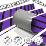 StickerBao Purple 17 inch GP04 Platinum Inner Edge Rim Sticker Universal Motorcycle Rim Wheel Decal Racing For Suzuki