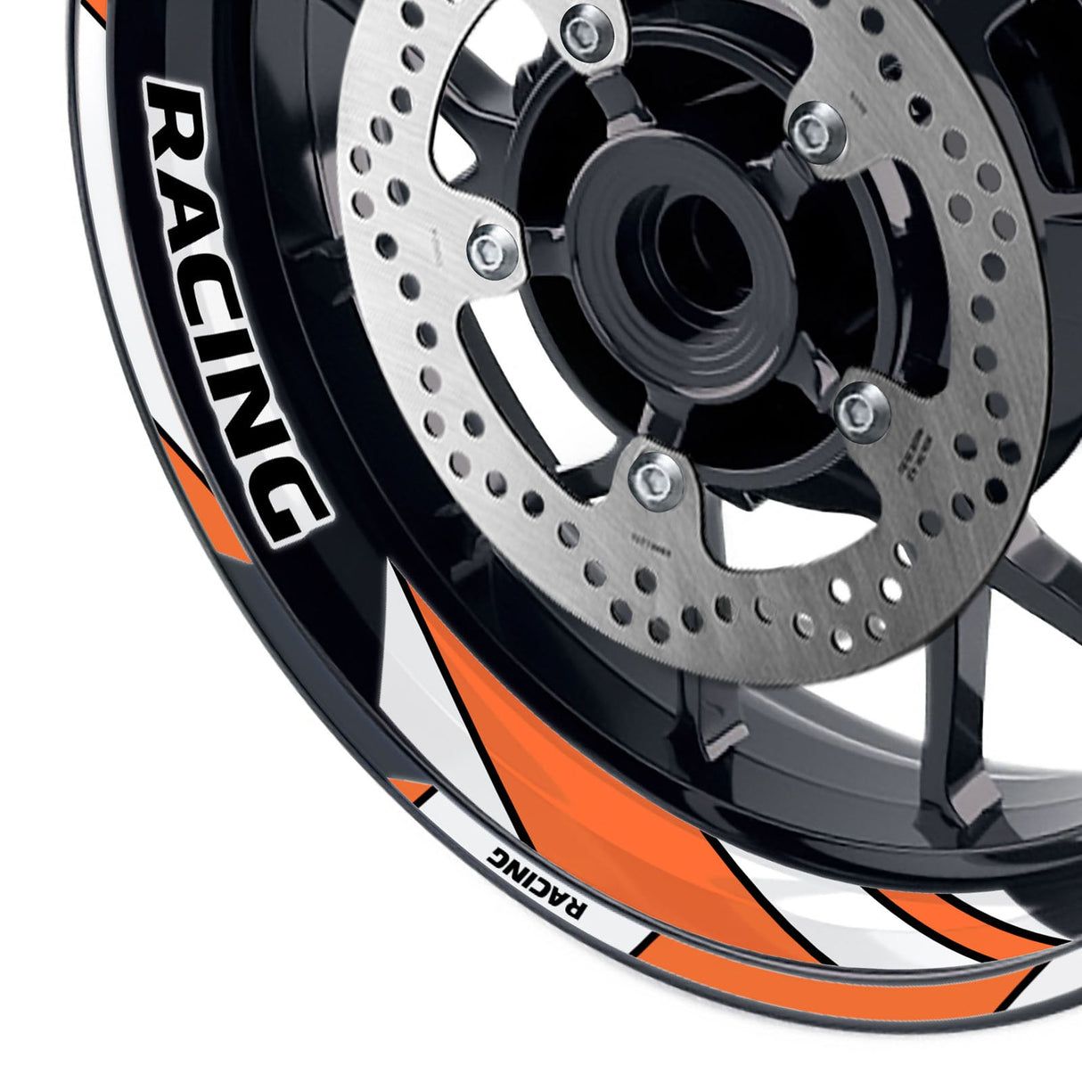 StickerBao Purple 17 inch GP06 Platinum Inner Edge Rim Sticker Universal Motorcycle Rim Wheel Decal Racing For Honda