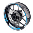 StickerBao Aqua 17 inch GP07 Platinum Inner Edge Rim Sticker Universal Motorcycle Rim Wheel Decal Racing For Suzuki