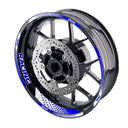 StickerBao Blue 17 inch GP07 Platinum Inner Edge Rim Sticker Universal Motorcycle Rim Wheel Decal Racing For Yamaha