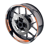 StickerBao Orange 17 inch GP07 Platinum Inner Edge Rim Sticker Universal Motorcycle Rim Wheel Decal Racing For Triumph