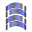 Universal 17 inch Motorcycle A01B Arrow Standard Edge Rim Sticker Wheel Stripe Decal For Yamaha - StickerBao Wheel Sticker Store