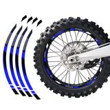 21 inch 18 inchRim Wheel Stickers A01B ARROW Dirt Bike Rim Edge Stripes | For BETA 125 RR-S 250RR 300RR.
