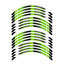 Universal 17 inch Motorcycle A01B Arrow Standard Edge Rim Sticker Wheel Stripe Decal For Yamaha - StickerBao Wheel Sticker Store