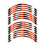 Universal 17 inch Motorcycle A01B Arrow Standard Edge Rim Sticker Wheel Stripe Decal For Kawasaki - StickerBao Wheel Sticker Store