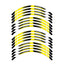 Universal 17 inch Motorcycle A01B Arrow Standard Edge Rim Sticker Wheel Stripe Decal For Kawasaki - StickerBao Wheel Sticker Store