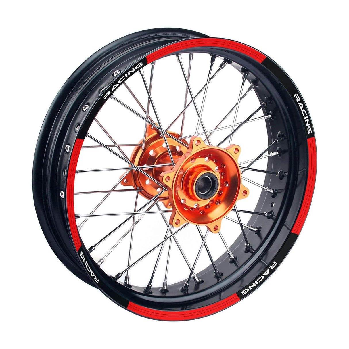 21 inch 18 inchRim Wheel Stickers L01B LINING Dirt Bike Rim Edge Stripes | For Suzuki RMX450Z DR 250.