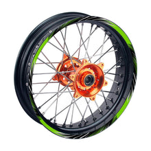 Load image into Gallery viewer, 21/18&#39;&#39; Rim Wheel Stickers L02B LINING 02 Dirt Bike Rim Edge Stripes | For GAS GAS TXT GP 280 250.
