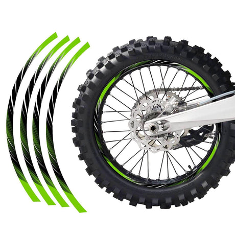 21 inch 18 inchRim Wheel Stickers L02B LINING 02 Dirt Bike Rim Edge Stripes | For GAS GAS TXT GP 280 250.