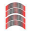 StickerBao Red 17 inch L02B Line Standard Edge Rim Sticker Universal Motorcycle Wheel Stripe Decal For Yamaha