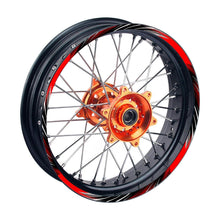 Load image into Gallery viewer, 21/18&#39;&#39; Rim Wheel Stickers L02B LINING 02 Dirt Bike Rim Edge Stripes | For GAS GAS TXT GP 280 250.
