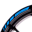 For Honda Fireblade Logo 17 inch Rim Wheel Stickers MM01B Rim Edge Tapes.